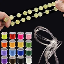 10M/Roll Strong Elastic Crystal Beading Cord Multicolor Bracelet Stretch Rubber Line Beading Rope String Jewelry Findings Making
10M/Roll Strong Elastic Crystal Beading Cord Multicolor Bracelet Stretch Rubber Line Beading Rope String Jewelry Findings Making