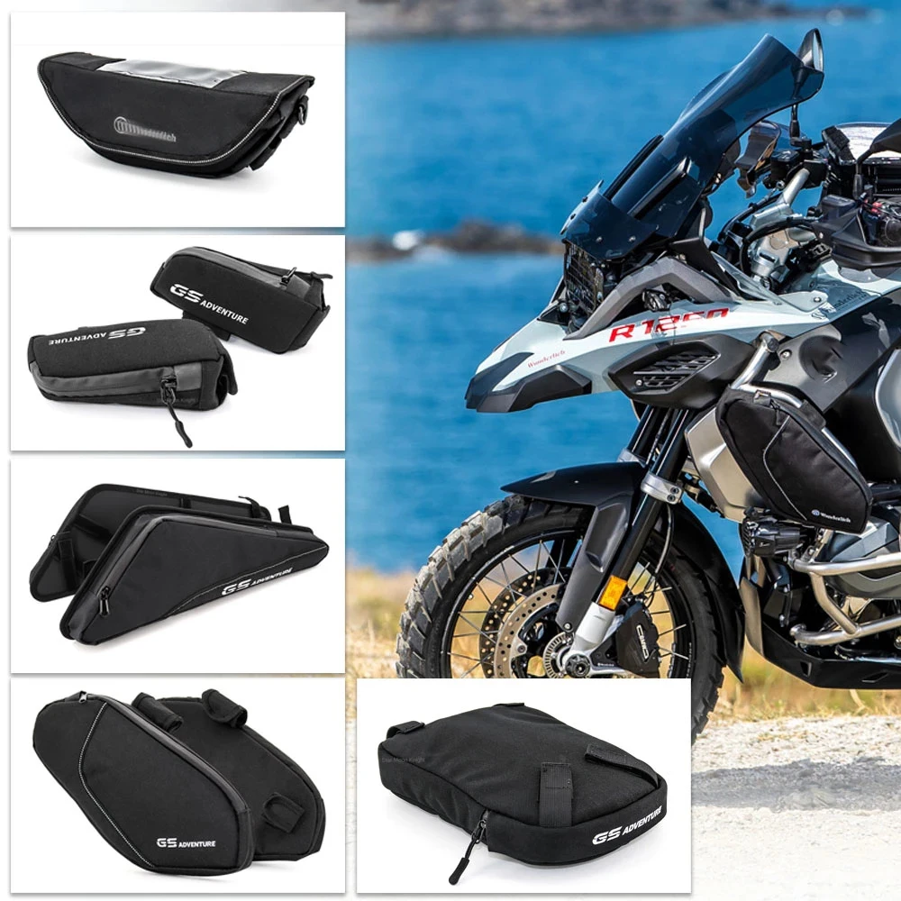 Motorcycle Repair Tool Placement Bag Bumper Frame Triple-cornered Package Toolbox For BMW R 1250 GS Adventure R1250GS ADV
Motorcycle Repair Tool Placement Bag Bumper Frame Triple-cornered Package Toolbox For BMW R 1250 GS Adventure R1250GS ADV