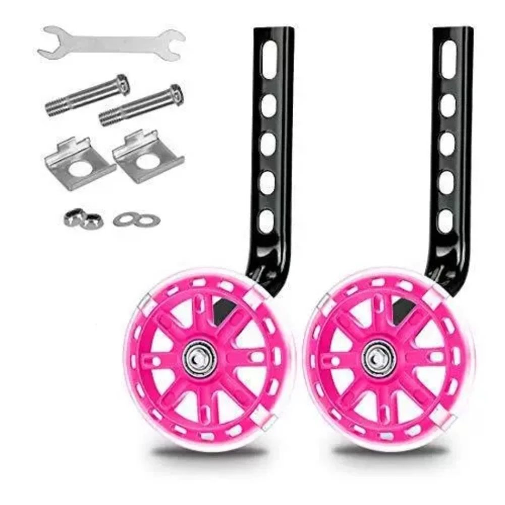 Bike Training Wheels for Kids Bicycle Adjustable Stabiliser, Suitable for 12 14 16 18 20 Inch Children's Bike-Pink
Bike Training Wheels for Kids Bicycle Adjustable Stabiliser, Suitable for 12 14 16 18 20 Inch Children's Bike-Pink