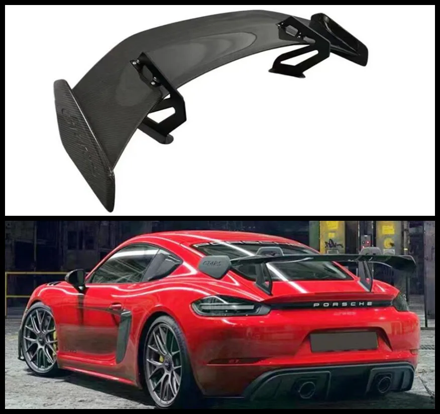 GT GT4 RS Стиль Настоящее углеродное волокно заднее крыло багажника спойлер для Porsche 981 718 918 987 Cayman Boxster 2013-up
GT GT4 RS Стиль Настоящее углеродное волокно заднее крыло багажника спойлер для Porsche 981 718 918 987 Cayman Boxster 2013-up