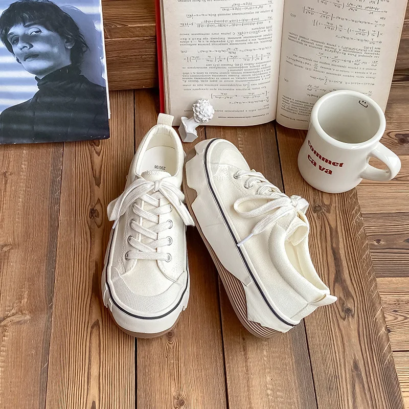 Vulcanize Shoes Women Sneakers Skate Shoes New Breathable Canvas Shoes Vulcanized Walking Flats Loafers Zapatillas Hombre Ladies
Vulcanize Shoes Women Sneakers Skate Shoes New Breathable Canvas Shoes Vulcanized Walking Flats Loafers Zapatillas Hombre Ladies