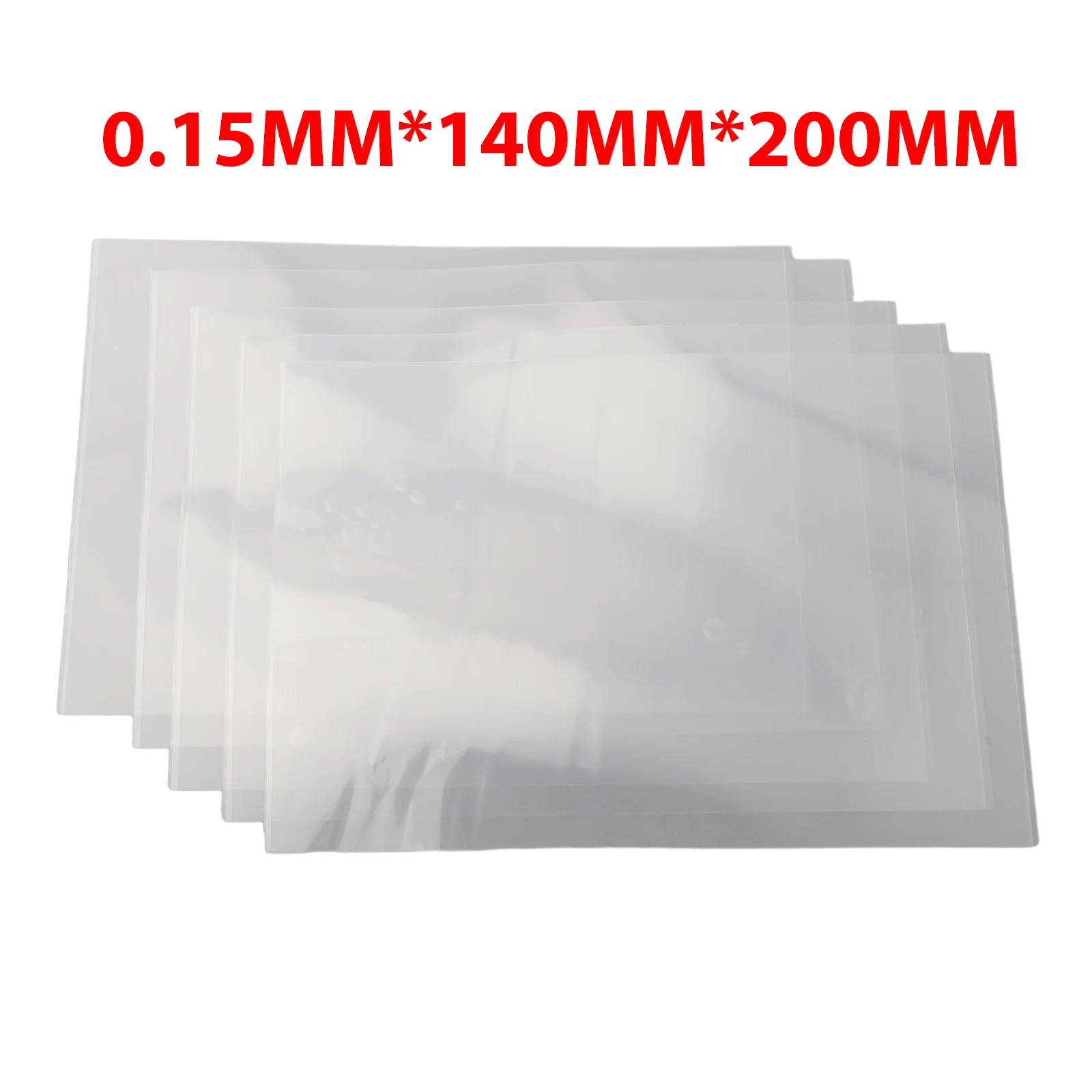 0.15mm 0.15mm 140mmx200mm FEP Release Film FEP Release Film 0.15mm DLP Light Curing Light Curing FEP Release Film
0.15mm 0.15mm 140mmx200mm FEP Release Film FEP Release Film 0.15mm DLP Light Curing Light Curing FEP Release Film