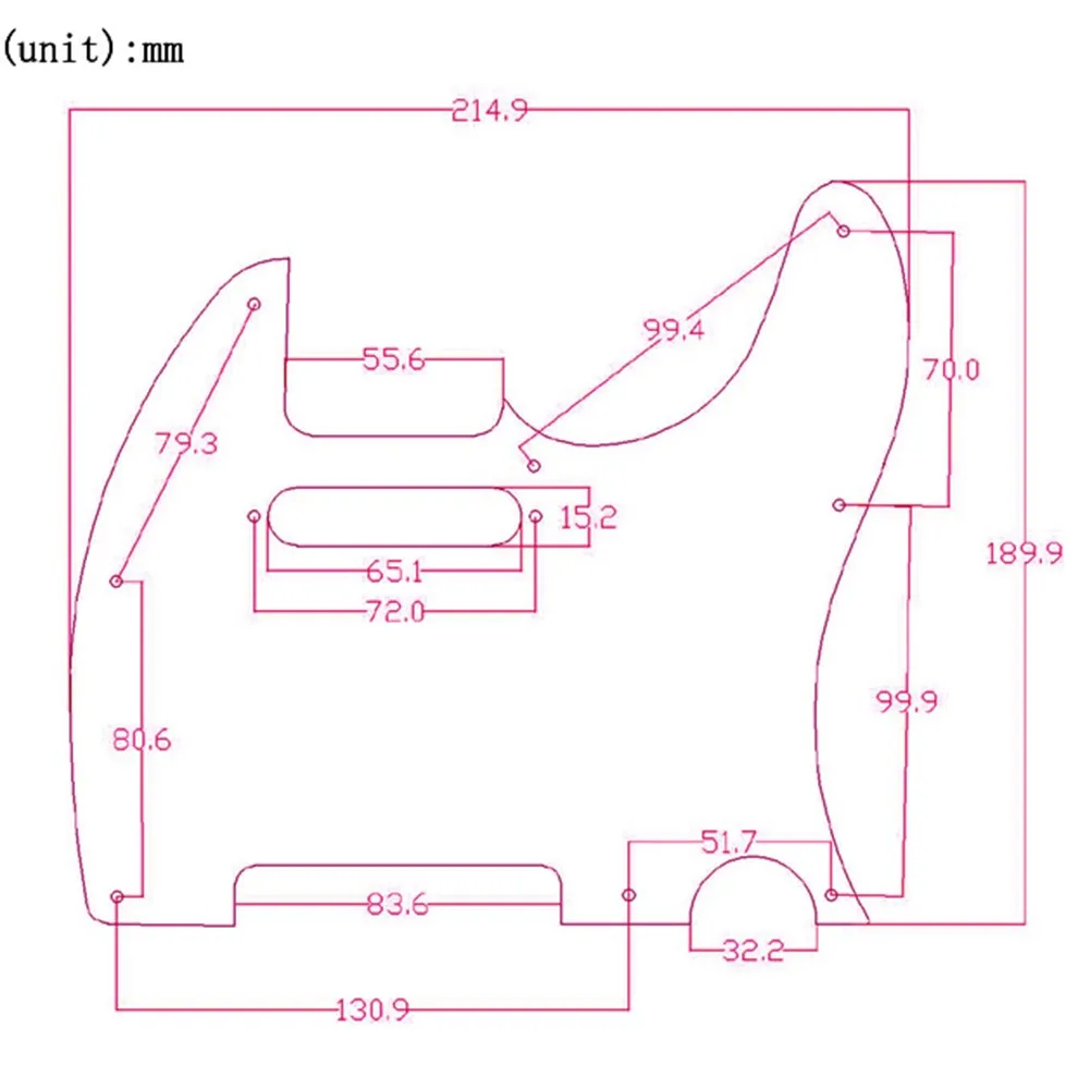 3 Ply 8 Hole TL Guitar Pickguard Scratch Plate Durable Guitar Pickguard Scratch Plate & Screws For Tele Electric Guitars Style
3 Ply 8 Hole TL Guitar Pickguard Scratch Plate Durable Guitar Pickguard Scratch Plate & Screws For Tele Electric Guitars Style