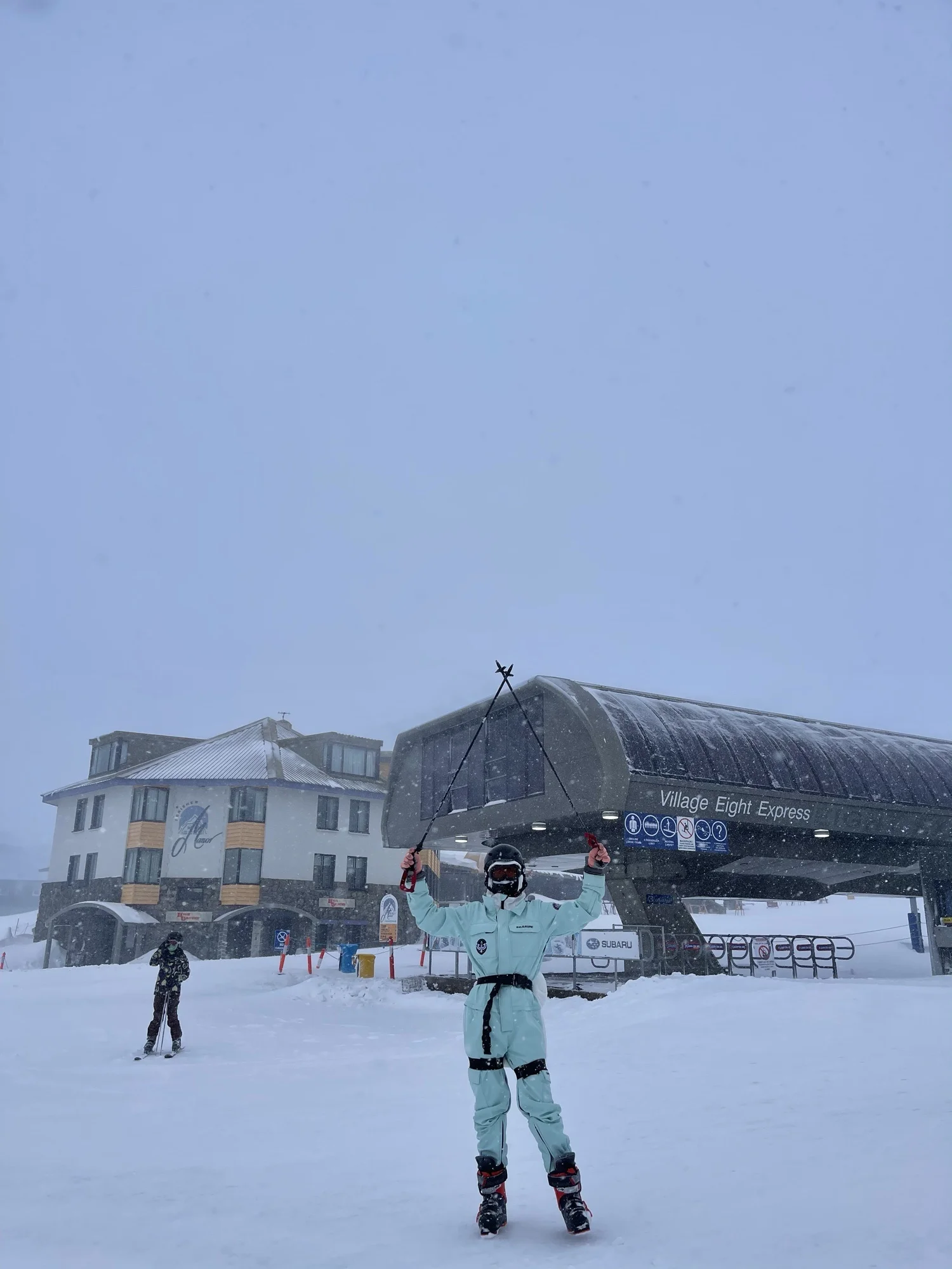 Unisex Hooded Skiing Snowboard Jumpsuit