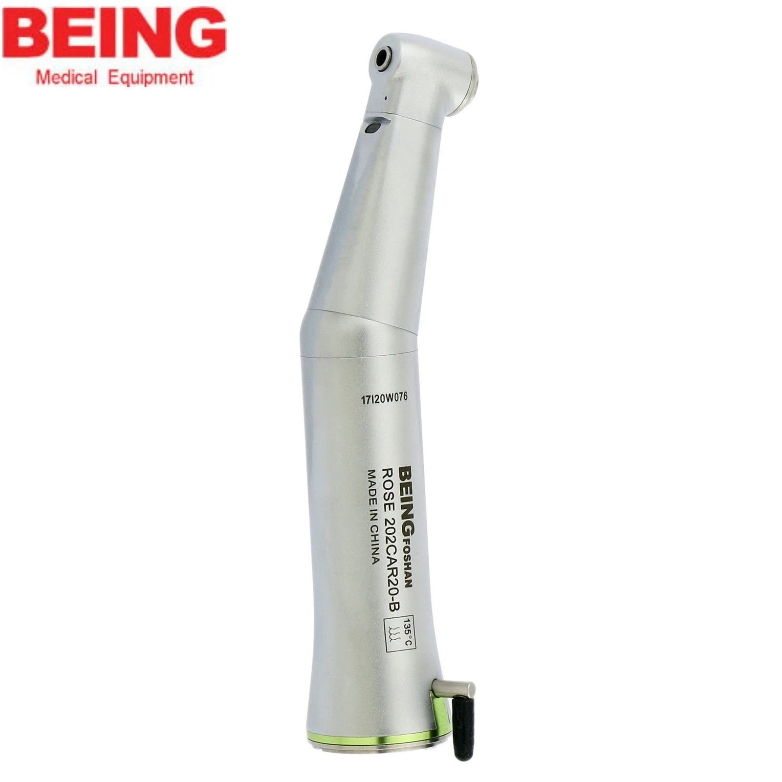 BEING Dental 202CAR20 B Implant Surgery Fiber Optic 20:1 Contra Angle Handpeice
BEING Dental 202CAR20 B Implant Surgery Fiber Optic 20:1 Contra Angle Handpeice