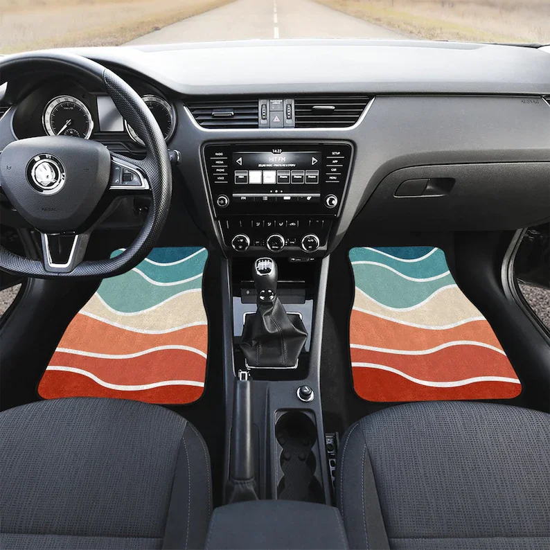 Vintage 70s Retro Wave Car Floor Mats, Hippie Car Mat, Car Accessories, Stoner Gift, Retro Car Accessories, Interior Car Decor,
Vintage 70s Retro Wave Car Floor Mats, Hippie Car Mat, Car Accessories, Stoner Gift, Retro Car Accessories, Interior Car Decor,