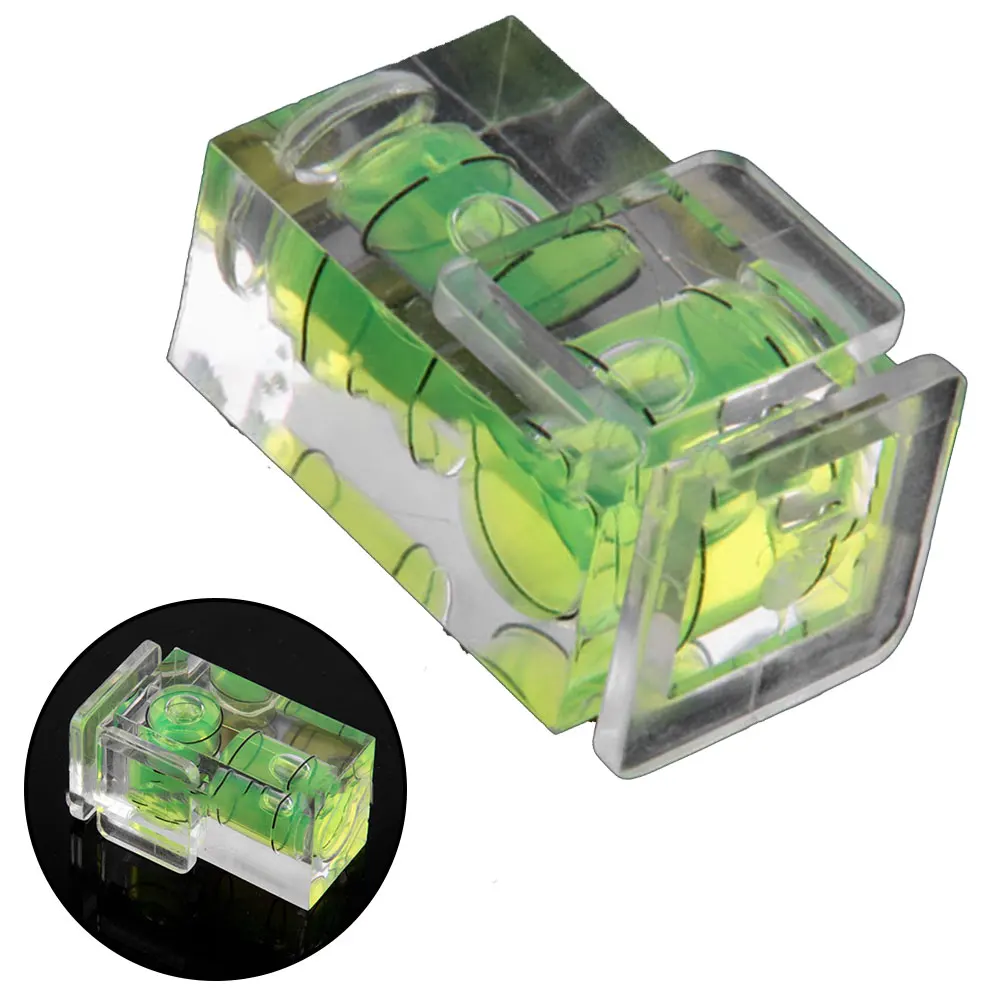 Universal 2-Axis Hot Shoe Fixed BubbleSpirit Level 3D Level For CanonPentax DSLR Camera Accessories
Universal 2-Axis Hot Shoe Fixed BubbleSpirit Level 3D Level For CanonPentax DSLR Camera Accessories