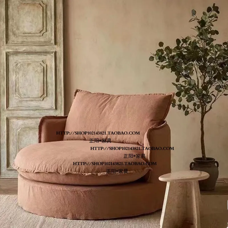 Одноместный Диван из льна в скандинавском и американском стиле, конференц-стул, полностью съемная моющаяся мебель 
Одноместный Диван из льна в скандинавском и американском стиле, конференц-стул, полностью съемная моющаяся мебель