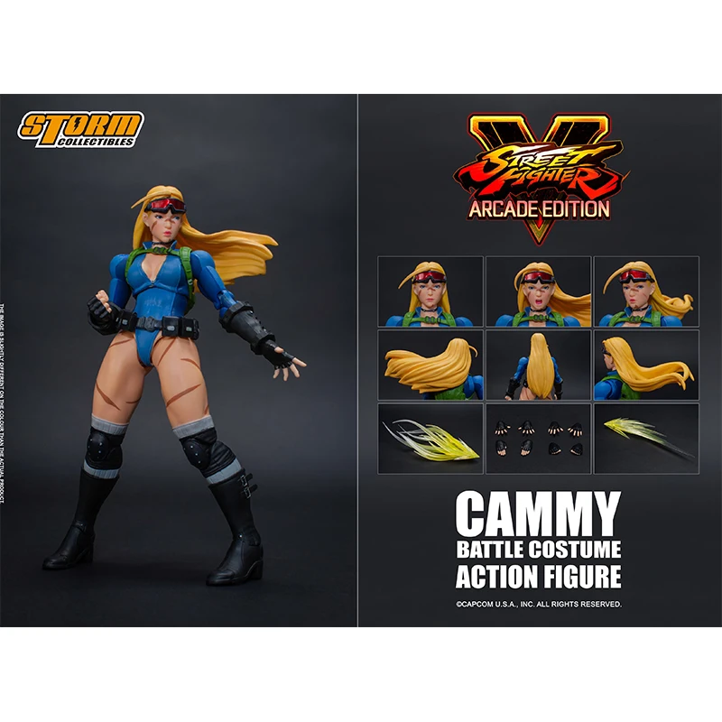 Original Storm Toys 1/12 CAMMY - BATTLE COSTUME SFV 6-inch Action Figure Model Decoration Collectible Toy Birthday Gift
Original Storm Toys 1/12 CAMMY - BATTLE COSTUME SFV 6-inch Action Figure Model Decoration Collectible Toy Birthday Gift