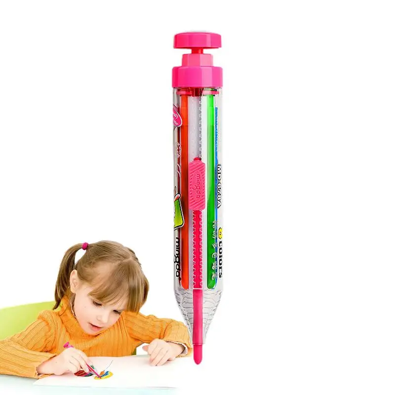 8 In 1 Crayons Rotating 8 In 1 Crayons Retractable Transparent Crayons Barrel Oil Pastel Colored Pencil For Boys Birthday Gift 
8 In 1 Crayons Rotating 8 In 1 Crayons Retractable Transparent Crayons Barrel Oil Pastel Colored Pencil For Boys Birthday Gift