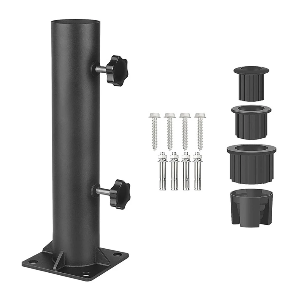 1set Outdoor Patio Umbrella Stand Base Holder Replacement Clamp Deck Mount Courtyard Stainless Steel Household Merchandises
1set Outdoor Patio Umbrella Stand Base Holder Replacement Clamp Deck Mount Courtyard Stainless Steel Household Merchandises