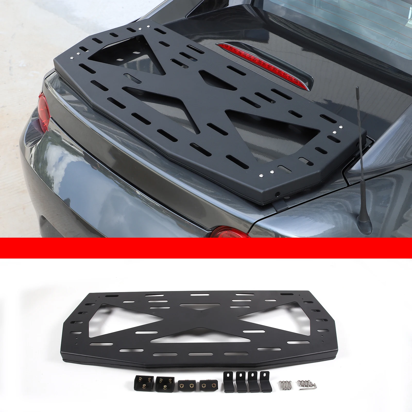 Для Mazda MX-5 2016-2023 багажник автомобиля багажник из алюминиевого сплава автомобильные аксессуары
Для Mazda MX-5 2016-2023 багажник автомобиля багажник из алюминиевого сплава автомобильные аксессуары