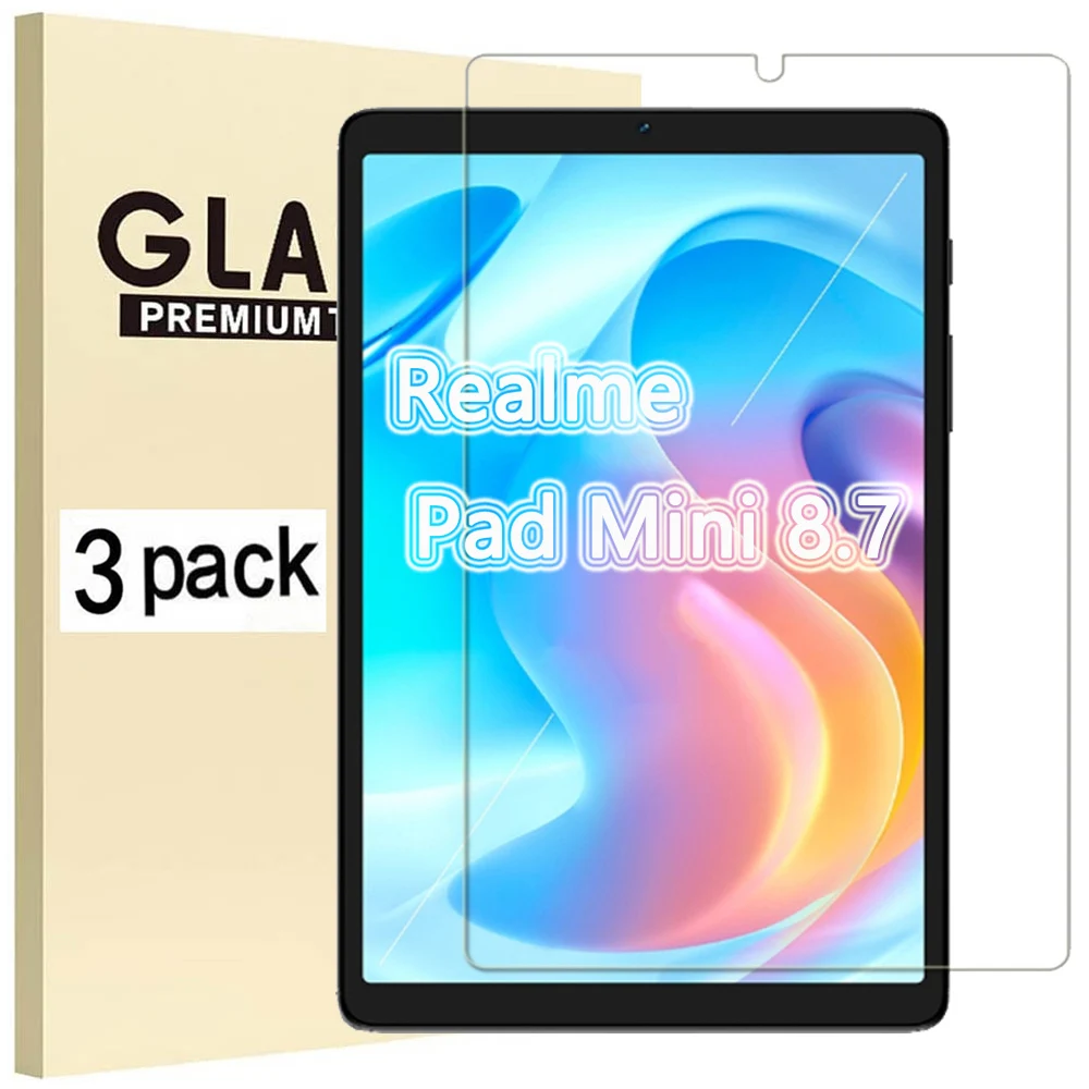 (3 упаковки) Закаленное стекло для планшета Realme Pad Mini 8,7 2022 защита экрана от царапин
(3 упаковки) Закаленное стекло для планшета Realme Pad Mini 8,7 2022 защита экрана от царапин