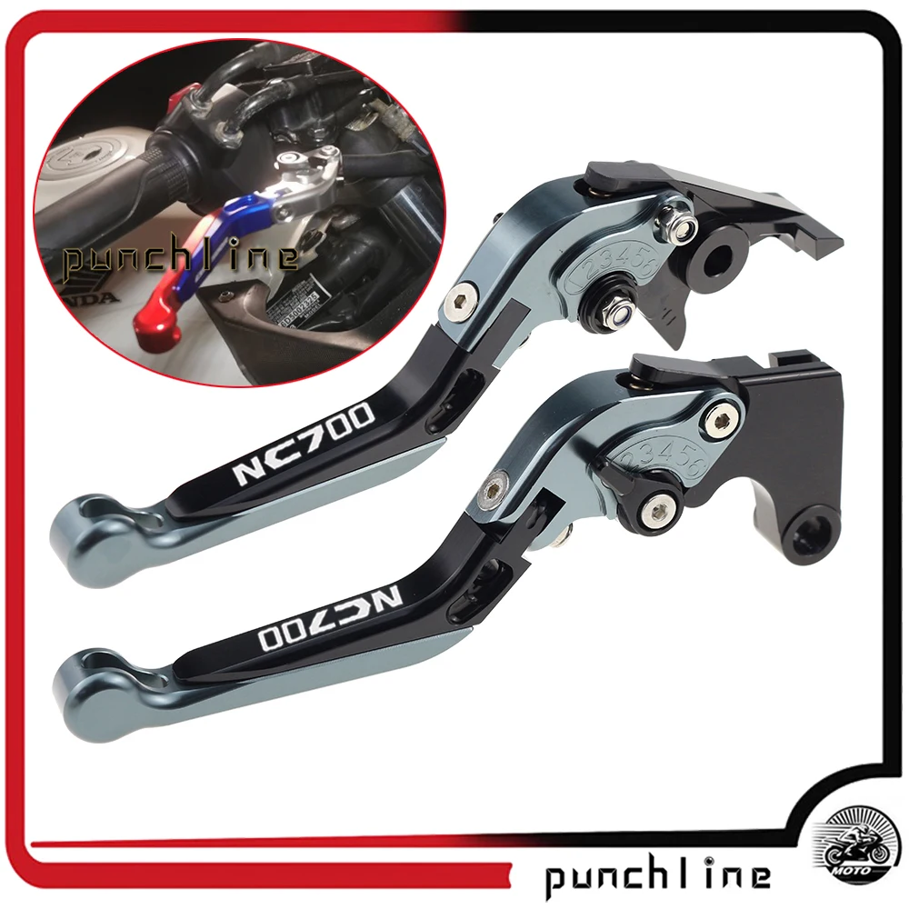 

Fit NC700S 2016-2022 Clutch Levers For NC 700 S NC 700 X NC700X Folding Extendable Brake Handles