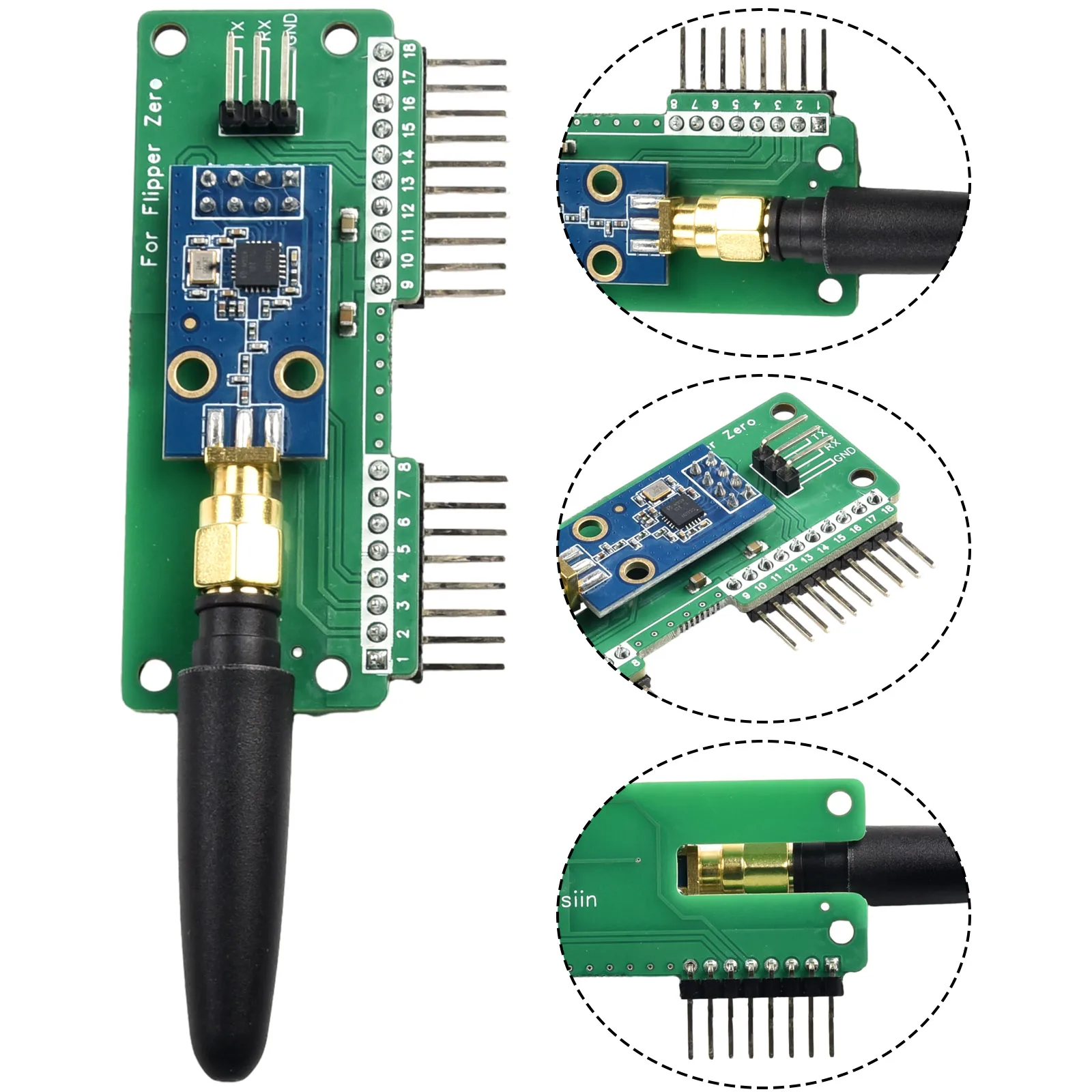 Удобный дизайн модуля CC1101 SubGhz для легкой установки и работы без хлопот 433MHz
Удобный дизайн модуля CC1101 SubGhz для легкой установки и работы без хлопот 433MHz
