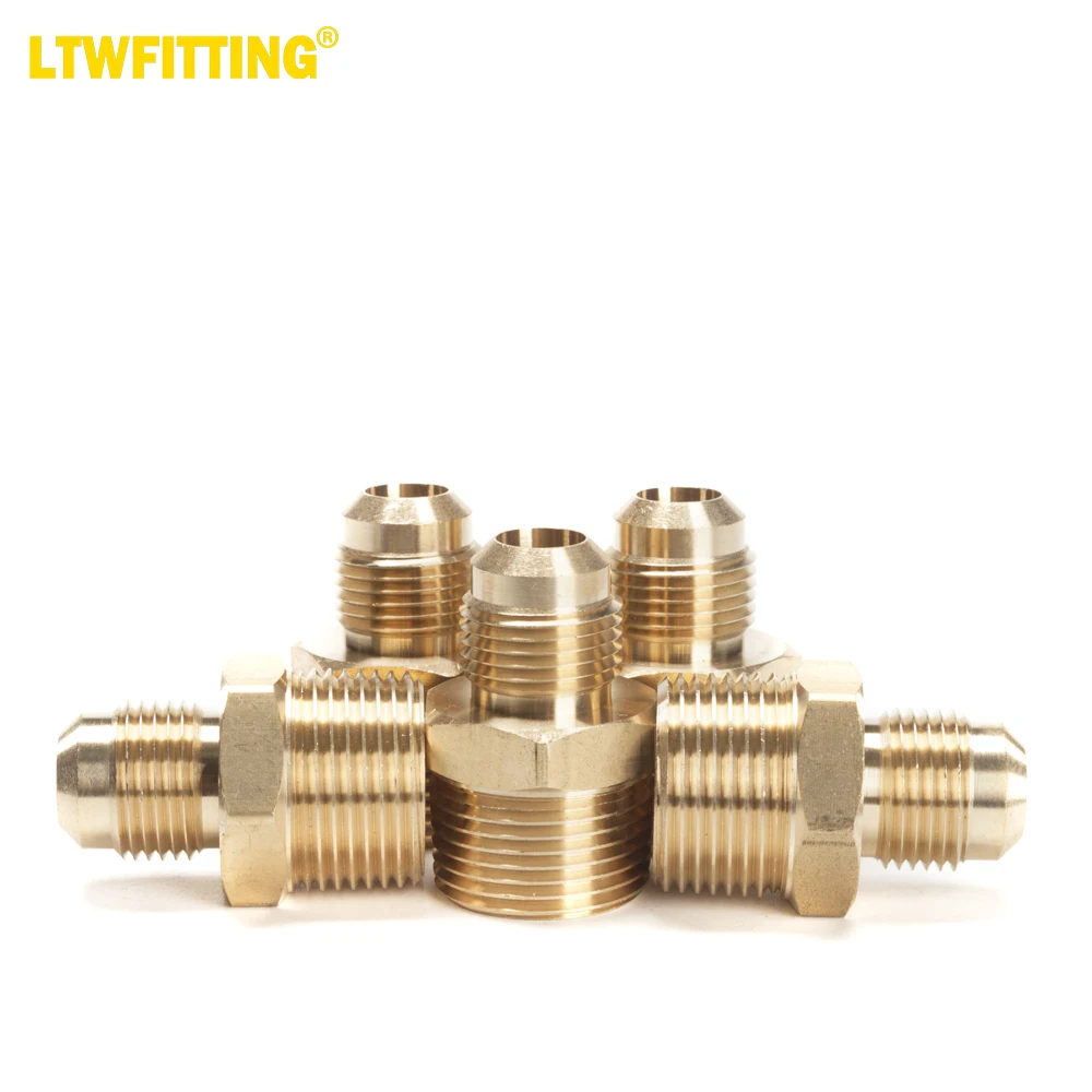 Латунная раковина LTWFITTING 1/2 дюйма OD x 3/4 дюйма, Мужской NPT соединитель, трубчатый фитинг (комплект из 5)
Латунная раковина LTWFITTING 1/2 дюйма OD x 3/4 дюйма, Мужской NPT соединитель, трубчатый фитинг (комплект из 5)
