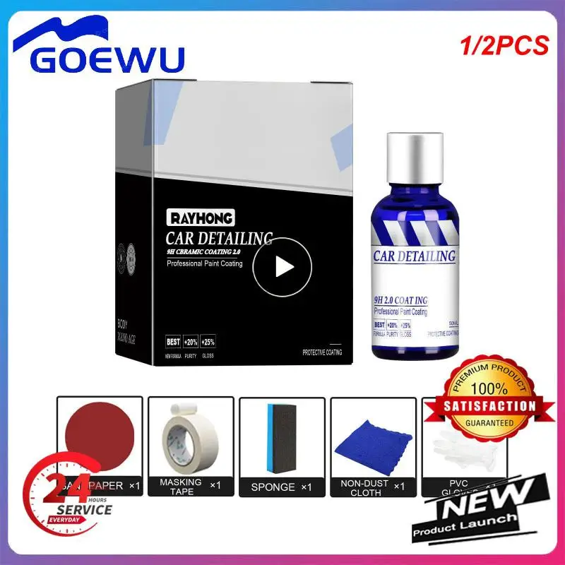 1/2PCS Oleophobic Auto Ceramic Glass Coat Liquid Automotive Ceramic Nano-coated Anti Rain Dustproof Nano-coated Car Polish Nano
1/2PCS Oleophobic Auto Ceramic Glass Coat Liquid Automotive Ceramic Nano-coated Anti Rain Dustproof Nano-coated Car Polish Nano