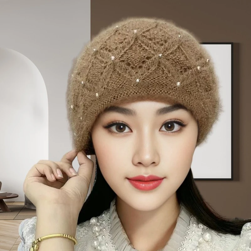 1 Pc Trendy Women High Elasticity Winter Warm Anti-shrink Hat Suitable For Outdoors
1 Pc Trendy Women High Elasticity Winter Warm Anti-shrink Hat Suitable For Outdoors
