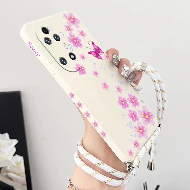 Peach Blossoms Bloom Crossbody Lanyard Silicone Phone Case For Huawei P50 P40 P30 P40 Lite P20 Pro Nova 10SE Mate 50 40 30 Cover
Peach Blossoms Bloom Crossbody Lanyard Silicone Phone Case For Huawei P50 P40 P30 P40 Lite P20 Pro Nova 10SE Mate 50 40 30 Cover