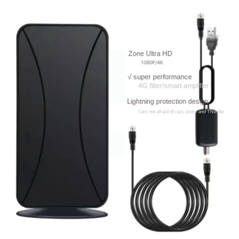 4K HD DVB-T2 Digital TV Antenna Indoor And Outdoor TV Antenna 1080P Signal Booster DVB-T2 TV Antenna Ground Wave HD TV Antenna
4K HD DVB-T2 Digital TV Antenna Indoor And Outdoor TV Antenna 1080P Signal Booster DVB-T2 TV Antenna Ground Wave HD TV Antenna