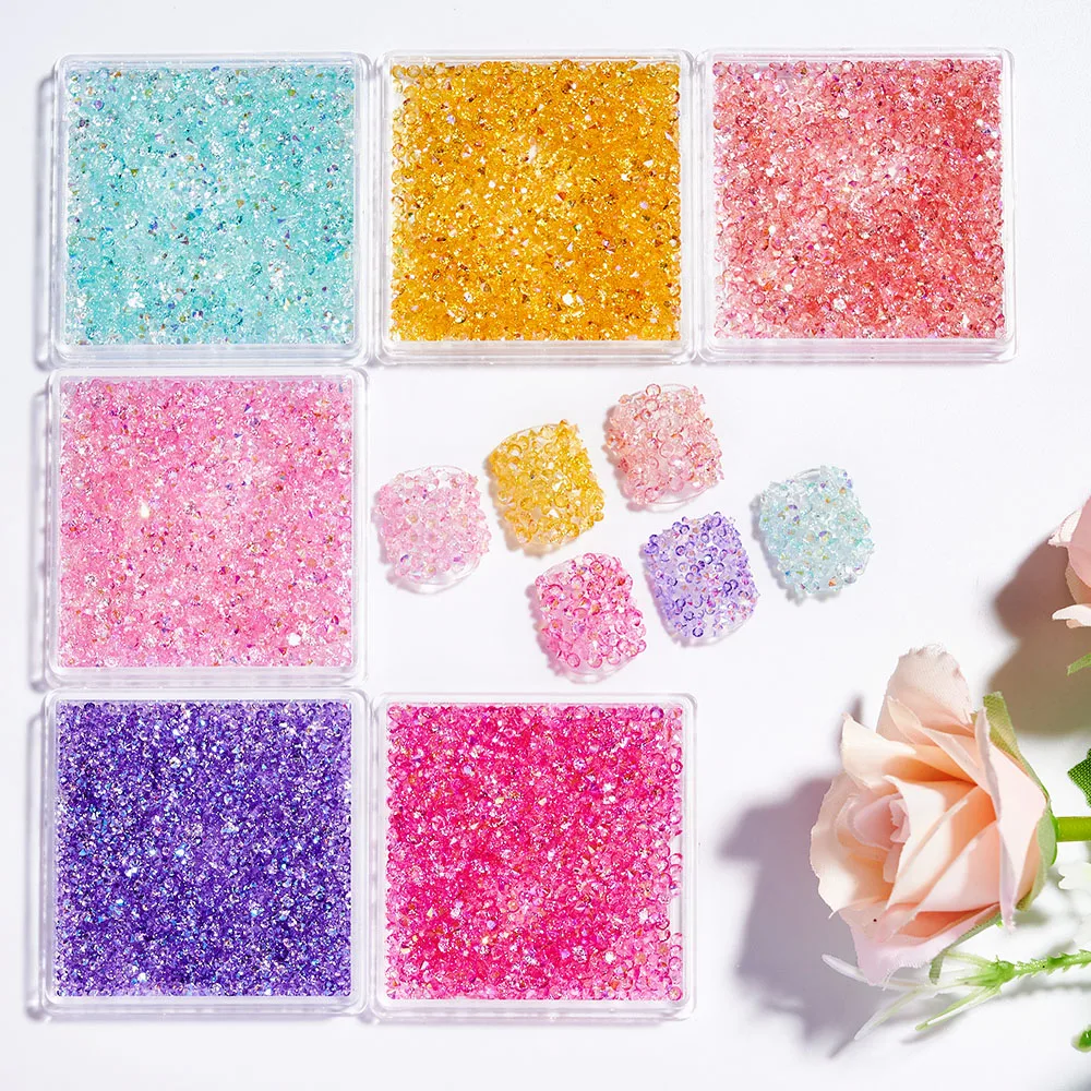 1 Box Candy Color Nail Rhinestone Glittler Resin Strass Stones Stickers Charms For Nail Art Decoration Nail Beads Jewelry PT- 
1 Box Candy Color Nail Rhinestone Glittler Resin Strass Stones Stickers Charms For Nail Art Decoration Nail Beads Jewelry PT-