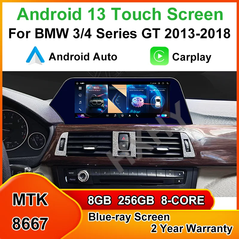 Android 13 8+256G Auto Carplay Car Multimedia Dvd Player For BMW 3/4 Series F30 F31 F32 F34 Blade Screen Radio Gps Navigation
Android 13 8+256G Auto Carplay Car Multimedia Dvd Player For BMW 3/4 Series F30 F31 F32 F34 Blade Screen Radio Gps Navigation