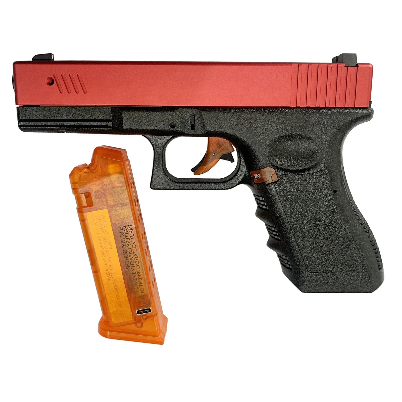 L17S No Recoil / No Paintball Gun Barrel Dry Fire Laser Simulator Standard Weight Magazine With Electronic Windproof Lighter
L17S No Recoil / No Paintball Gun Barrel Dry Fire Laser Simulator Standard Weight Magazine With Electronic Windproof Lighter