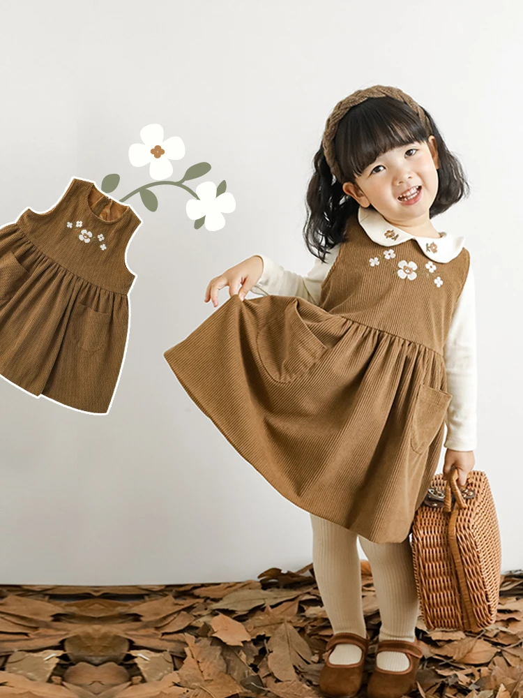 Осеннее ретро-платье для девочек, модное милое детское приталенное платье с вышивкой, новинка 2022 года
Осеннее ретро-платье для девочек, модное милое детское приталенное платье с вышивкой, новинка 2022 года