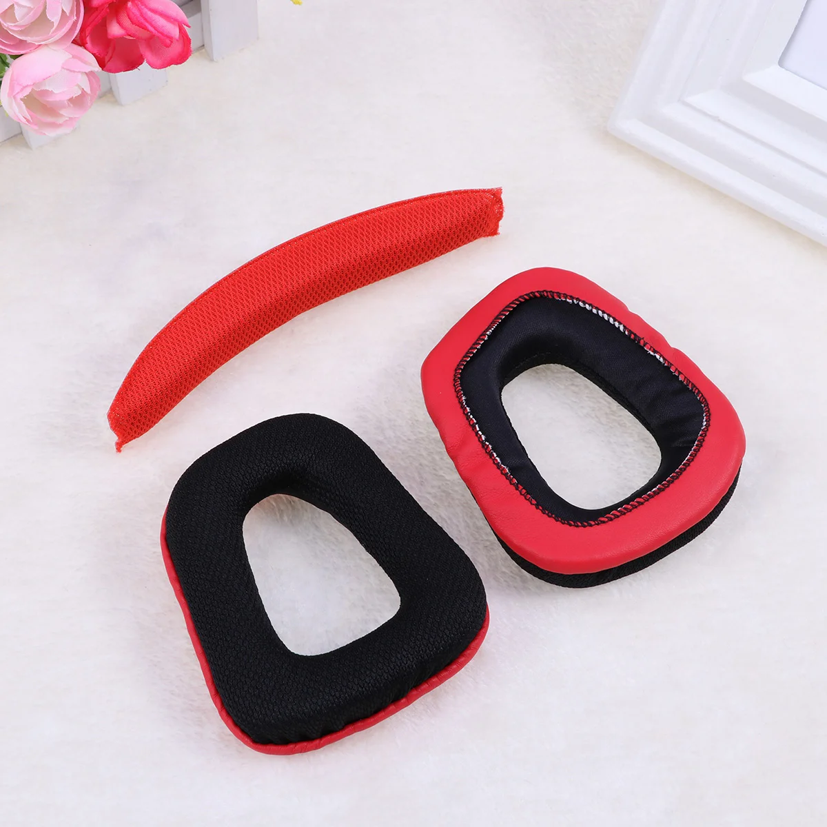 Professional Replacement Ear Pads PU Ear Cushion Memory Ear Cover Sponge Headphones Pads With Beam Cushion Compatible for G430
Professional Replacement Ear Pads PU Ear Cushion Memory Ear Cover Sponge Headphones Pads With Beam Cushion Compatible for G430