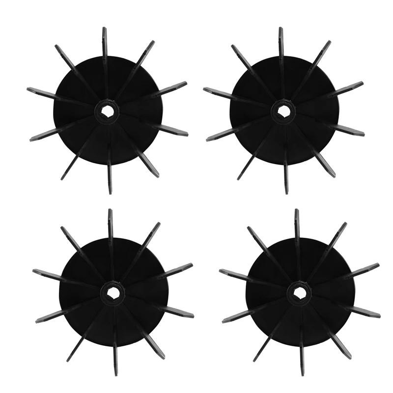 4X Replacement 0.5 Inch Inner Bore 10 Impeller Air Compressor Motor Fan Blade Black
4X Replacement 0.5 Inch Inner Bore 10 Impeller Air Compressor Motor Fan Blade Black