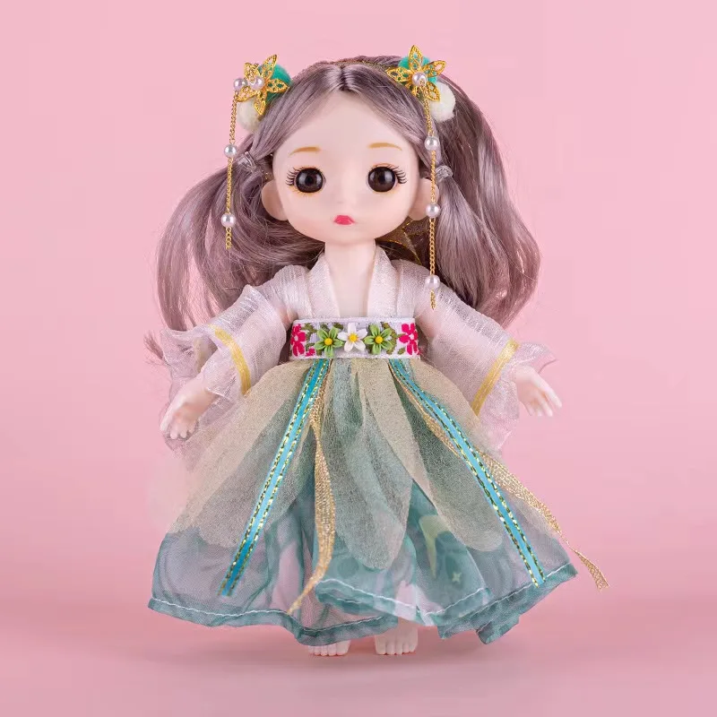 Princess BJD Figure Doll 1with Clothes and Shoes, 16cm Cute Face Big Eyes 1/12 Scale, DIY Movable 13 Joints Sweet Gift Girl Toy
Princess BJD Figure Doll 1with Clothes and Shoes, 16cm Cute Face Big Eyes 1/12 Scale, DIY Movable 13 Joints Sweet Gift Girl Toy
