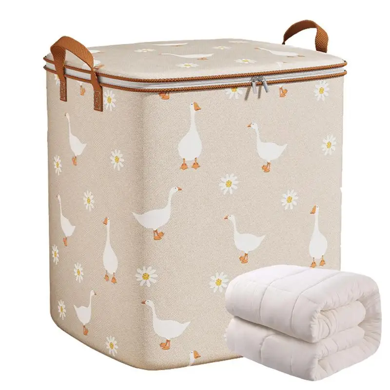 Non-woven Clothes Storage Bag Big Capacity Clothing Storage Bins With Lids Clothing Storage Bags With Reinforced Handle
Non-woven Clothes Storage Bag Big Capacity Clothing Storage Bins With Lids Clothing Storage Bags With Reinforced Handle