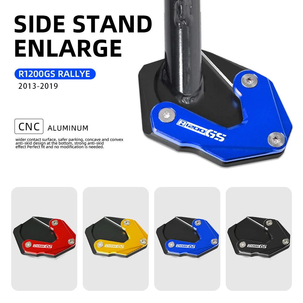FOR BMW R 1200 GS LC R1200GS Rallye 2013 2014 2015 2016 2017 2018 2019 Side Stand Pad Plate Kickstand Enlarger Support Extension
FOR BMW R 1200 GS LC R1200GS Rallye 2013 2014 2015 2016 2017 2018 2019 Side Stand Pad Plate Kickstand Enlarger Support Extension