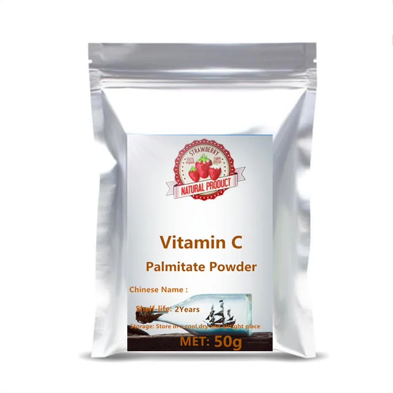 

2023 Hot sale Vitamin C Palmitate Powder, Cosmetic Raw, Skin Whitening,Delay Aging makeup supplements body glitter