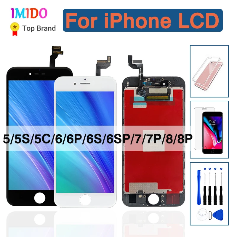 10 шт. ЖК-экран для iPhone 5 6 7 8 Plus дисплей сенсорный экран Полный Pantalla дигитайзер замена в сборе с бесплатными подарками
10 шт. ЖК-экран для iPhone 5 6 7 8 Plus дисплей сенсорный экран Полный Pantalla дигитайзер замена в сборе с бесплатными подарками