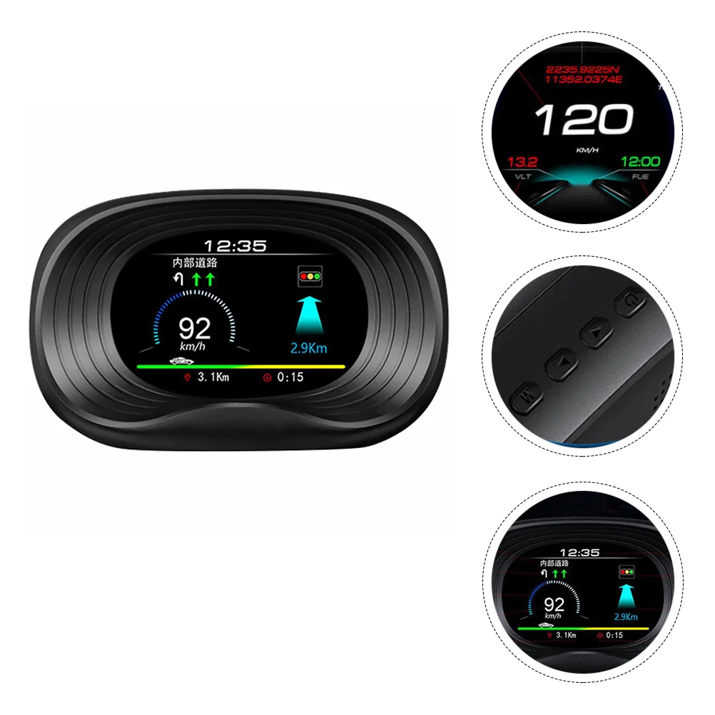 Universal Car Display Digital GPS Speedometer Windshield Projector with Speedup Test Brake Test Mileage Measurement for All
Universal Car Display Digital GPS Speedometer Windshield Projector with Speedup Test Brake Test Mileage Measurement for All
