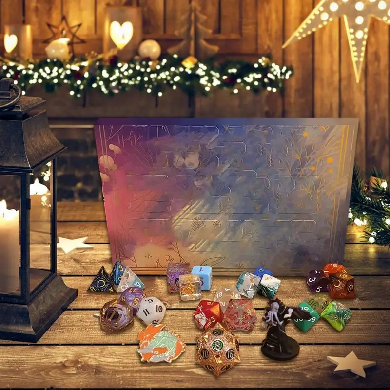 2023 Dice Advent Calendar 24 Days Christmas Countdown Dice D& D Dice Set For Dungeons &Dragons Xmas RPG DND Gifts For Kids
2023 Dice Advent Calendar 24 Days Christmas Countdown Dice D& D Dice Set For Dungeons &Dragons Xmas RPG DND Gifts For Kids