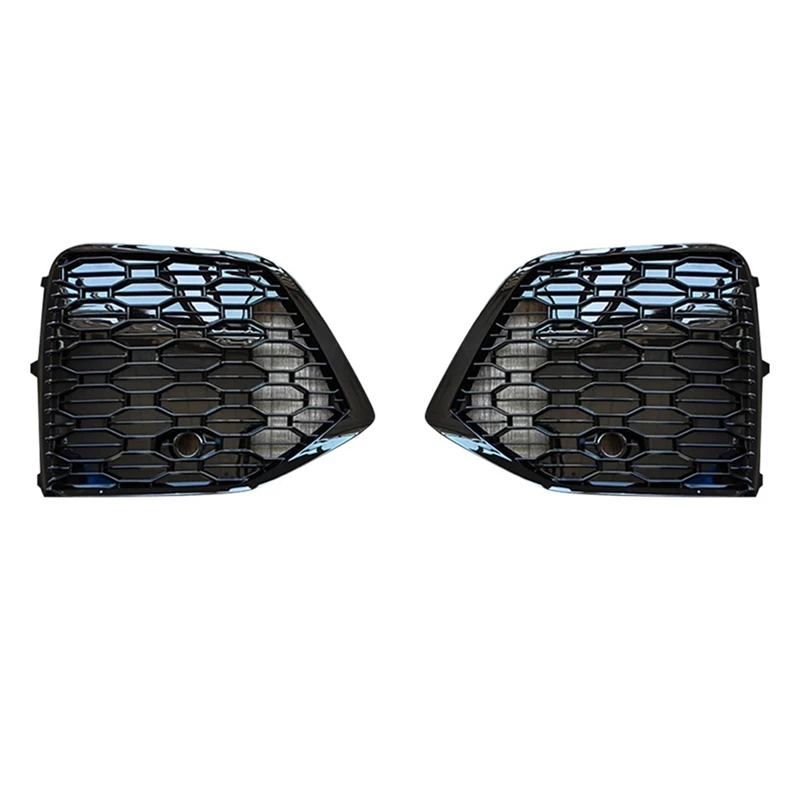 Car Glossy Black Honeycomb Front Bumper Fog Light Cover Bezel Racing Grille For Q5 2021 2022 RS Style
Car Glossy Black Honeycomb Front Bumper Fog Light Cover Bezel Racing Grille For Q5 2021 2022 RS Style