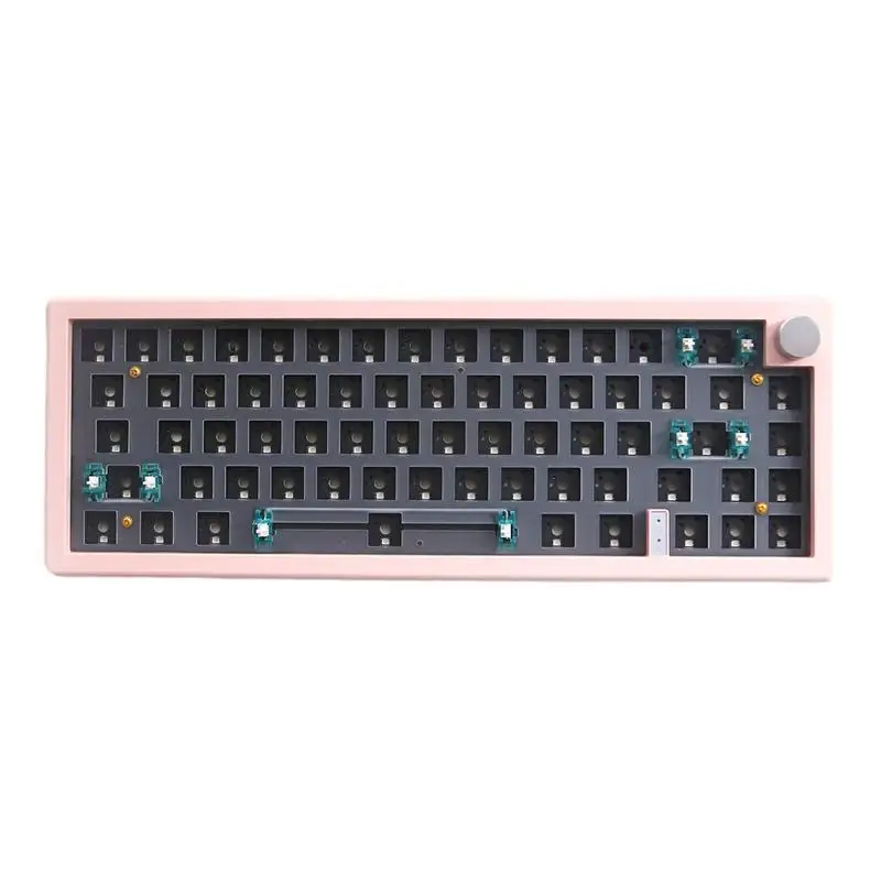 Computer Keyboard Game Mechanical Keyboard RGB Backlit Portable 67 Keys Game Keyboard With Multimedia Knob Office Supplies For
Computer Keyboard Game Mechanical Keyboard RGB Backlit Portable 67 Keys Game Keyboard With Multimedia Knob Office Supplies For