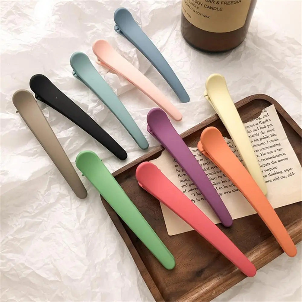 Styling Hairclip Solid Color Portable Long Sturdy Fix Hair Lightweight Non-Slip Salon Sectioning Clip Hairstyle Tool Hair Pins
Styling Hairclip Solid Color Portable Long Sturdy Fix Hair Lightweight Non-Slip Salon Sectioning Clip Hairstyle Tool Hair Pins