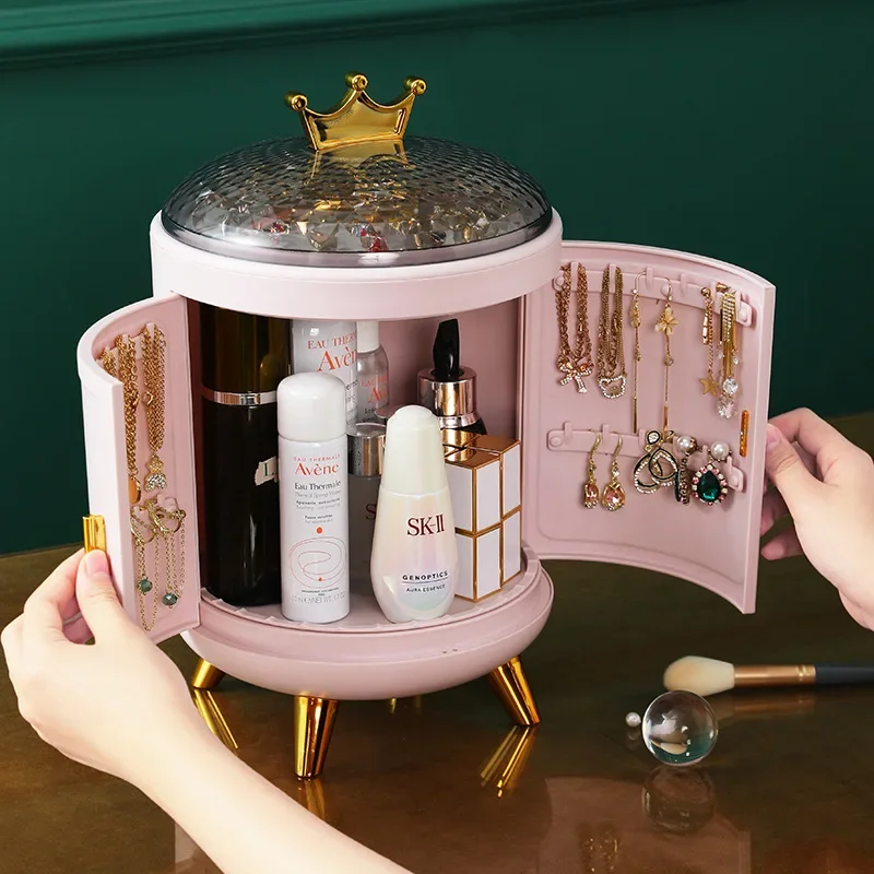Makeup Storage Box, Skincare Holder,Jewelry Bag,Cosmetics Organizer,Plastic Container for Bathroom Dressing Table, Home
Makeup Storage Box, Skincare Holder,Jewelry Bag,Cosmetics Organizer,Plastic Container for Bathroom Dressing Table, Home