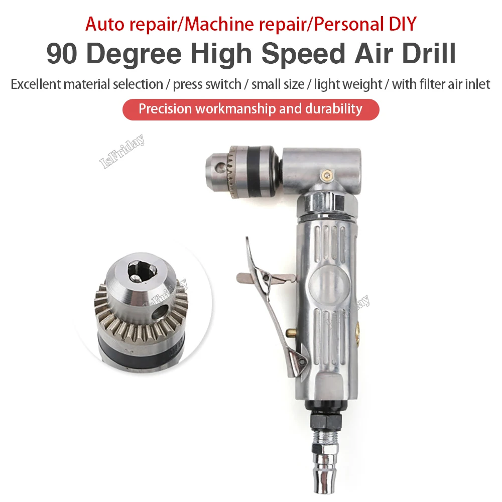 Right Angle the Grinder 1/4 High Speed 90° Elbow Right Angle Drill Pneumatic Tool Extension Power Screwdriver Drill
Right Angle the Grinder 1/4 High Speed 90° Elbow Right Angle Drill Pneumatic Tool Extension Power Screwdriver Drill