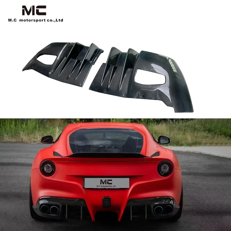 Задний диффузор из углеродного волокна DM Style F12 для заднего бампера Ferrari F12 Berlinetta из углеродного волокна
Задний диффузор из углеродного волокна DM Style F12 для заднего бампера Ferrari F12 Berlinetta из углеродного волокна