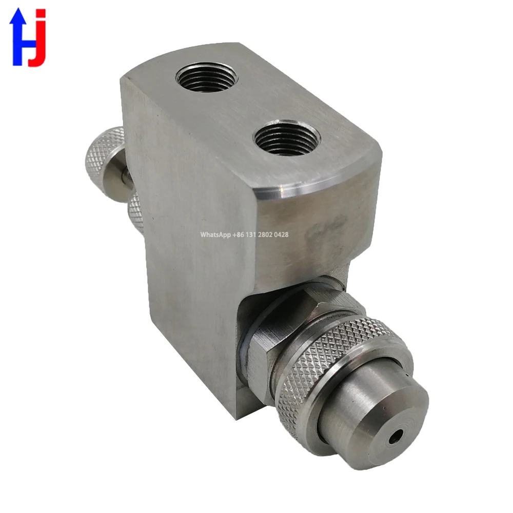 1/4 JAC back connection two fluid air atomizing nozzle,Metal Cooling Air Atomizing Spray Nozzle
1/4 JAC back connection two fluid air atomizing nozzle,Metal Cooling Air Atomizing Spray Nozzle