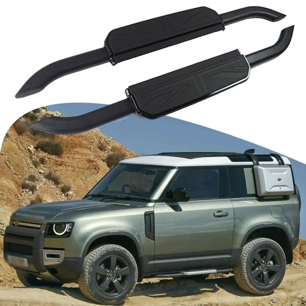 Фиксированные подножки, боковая педаль Nerf Bar подходит для Land Rover Defender 90 2 Door 2020-2024
Фиксированные подножки, боковая педаль Nerf Bar подходит для Land Rover Defender 90 2 Door 2020-2024