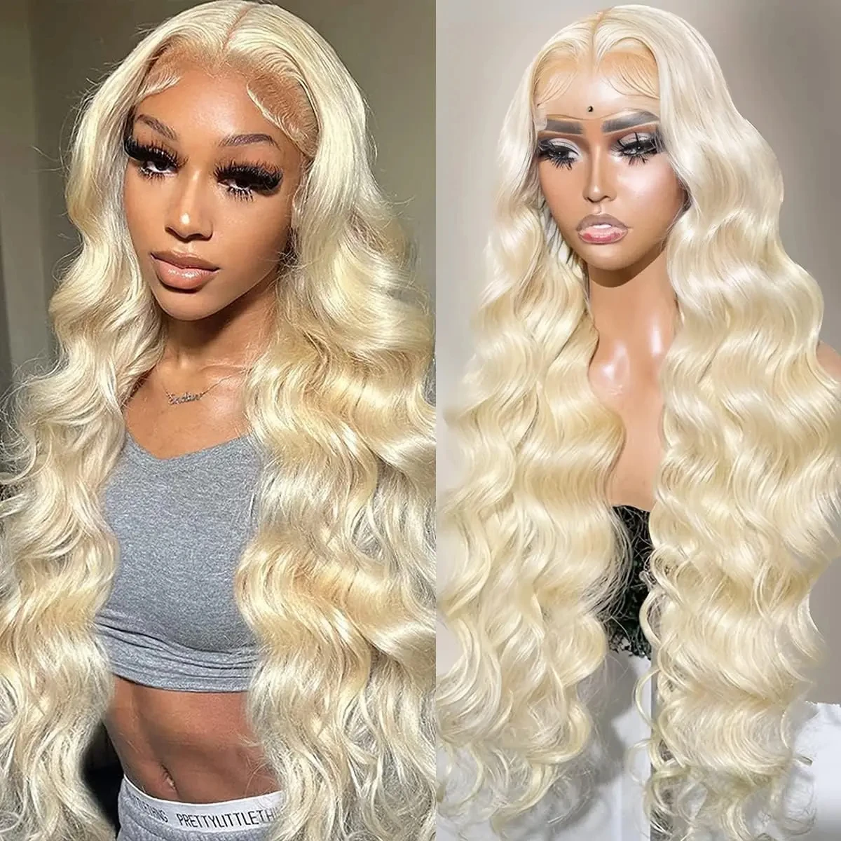 613 Honey Blonde Body Wave 13x4 Lace Front Human Hair Wigs 32-18 Inch Brazilian Lace Frontal Wig 13x6 Hd Lace Frontal Wig
613 Honey Blonde Body Wave 13x4 Lace Front Human Hair Wigs 32-18 Inch Brazilian Lace Frontal Wig 13x6 Hd Lace Frontal Wig