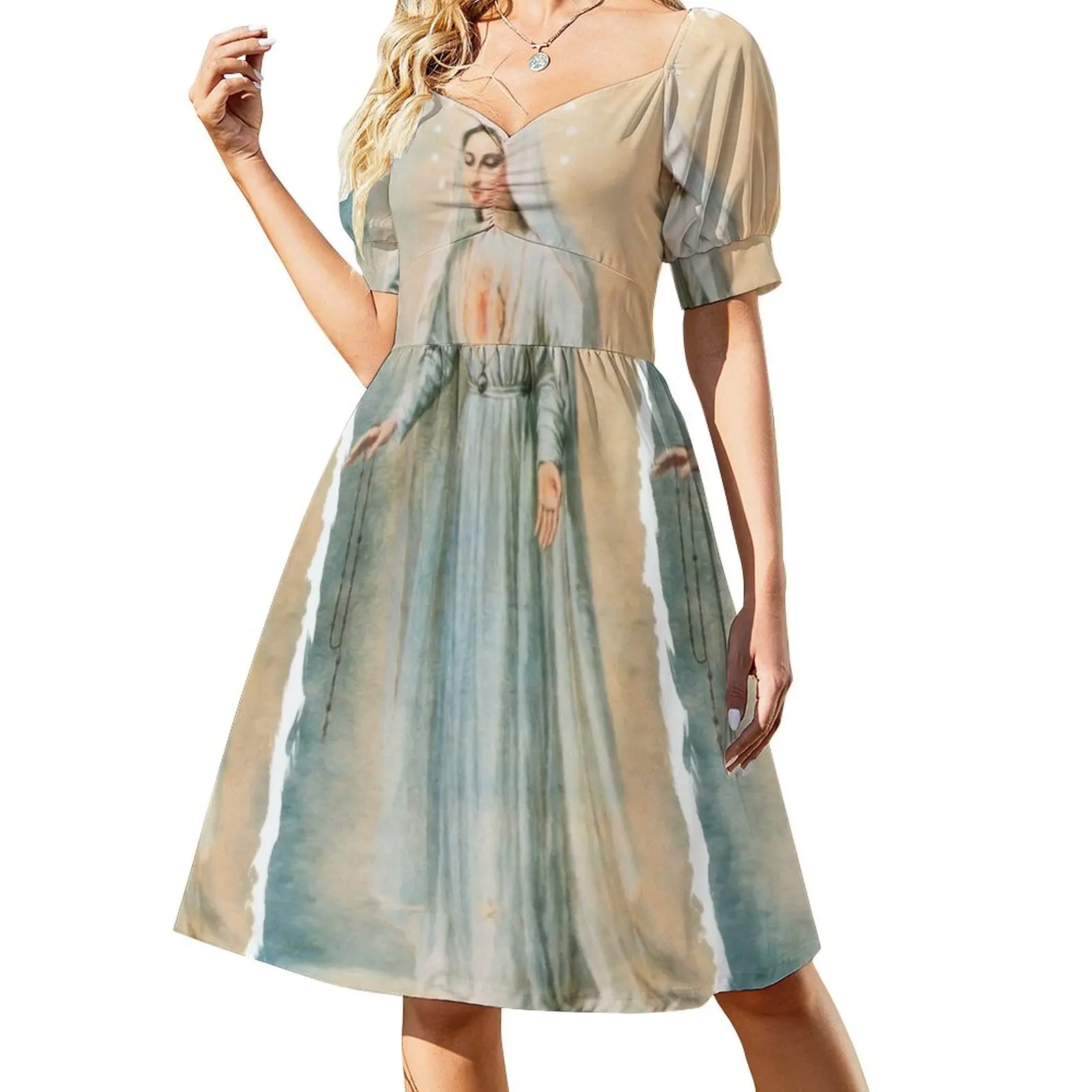 Our Lady Fatima Sleeveless Dress summer dress korean women birthday dresses for women Women's skirt
Our Lady Fatima Sleeveless Dress summer dress korean women birthday dresses for women Women's skirt