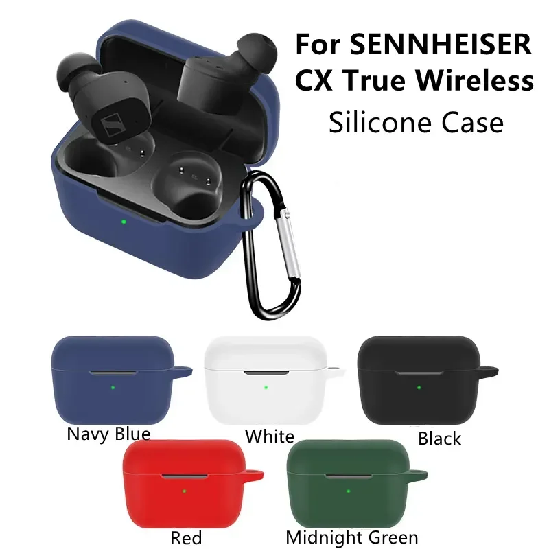 Hot Soft Silicone Case For SENNHEISER CX True Wireless Waterproof Protective Wireless Earphone Cover Charging Box Bags With Hook
Hot Soft Silicone Case For SENNHEISER CX True Wireless Waterproof Protective Wireless Earphone Cover Charging Box Bags With Hook