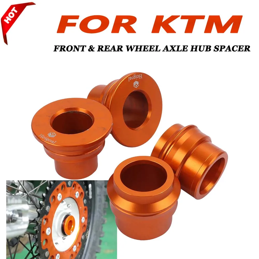 

2024 For KTM 125-500 250 300 350 EXC EXCF XCW XCWF 22MM Front Rear Wheel Spacers Hub Collars 150-450 XC SX XCF SXF 2023 2024