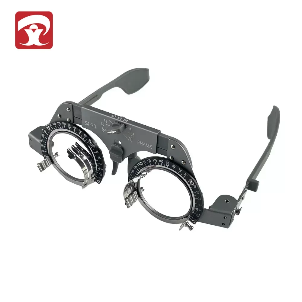 High Quality Ophthalmic Trial Frame Titanium Material Adjustable PD 54-70mm STF-5470
High Quality Ophthalmic Trial Frame Titanium Material Adjustable PD 54-70mm STF-5470